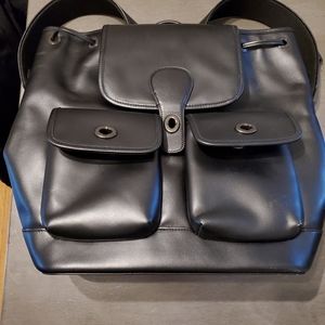 Like-new Coach Genuine Leather Backpack